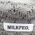 ミルクフェド MILKFED. 26SS OPEN COLLAR CONTRAST TRIM KNIT CARDIGAN レディース ONE SIZE