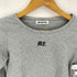 ミルクフェド MILKFED. 25SS MF TIGHT FIT L/S TEE レディース ONE SIZE