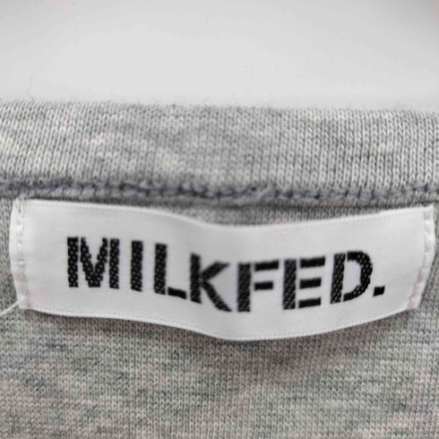 ミルクフェド MILKFED. 25SS MF TIGHT FIT L/S TEE レディース ONE SIZE