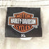 ハーレーダビッドソン HARLEY-DAVIDSON 00S 2002年コピーライト イーグルプリント クルーネックTシャツ メンズ JPN:XL