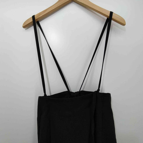 クラネ CLANE 2WAY SUSPENDER PANTS BLACK レディース JPN:2