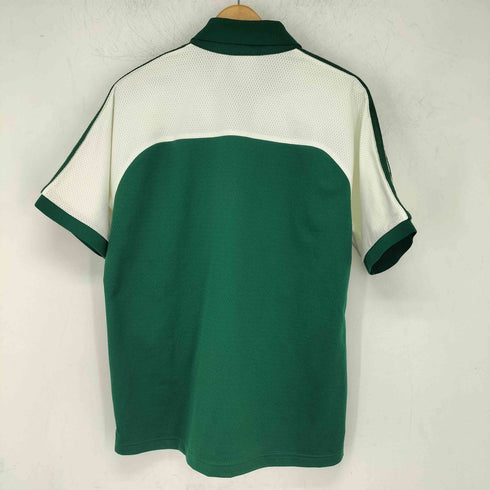 アディダスオリジナルス adidas Originals 80s プレミアム スリーストライプス アーカイブ モックメッシュ ポロシャツ メンズ JPN:XL