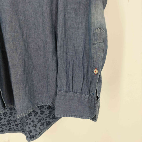 トミーヒルフィガー TOMMY HILFIGER REAL INDIGO ボタンダウンシャツ メンズ import:XL