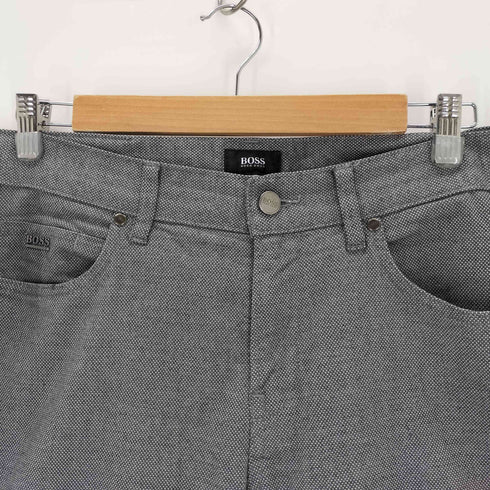 ヒューゴボス HUGO BOSS STRETCH ストレートパンツ メンズ US 33/34