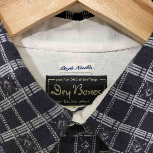 ドライボーンズ Dry Bones 総柄ボタンシャツ メンズ JPN:S
