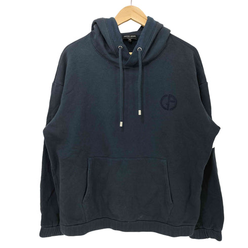 ジョルジオアルマーニ Giorgio Armani ロゴクロップドパーカー メンズ 50