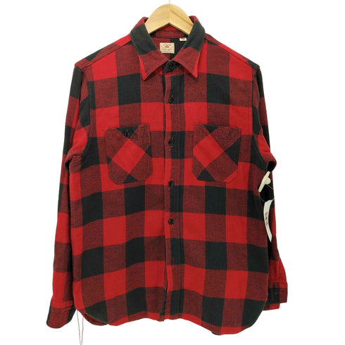 シュガーケーン SUGAR CANE TWILL CHECK L/S WORK SHIRT チェックワークシャツ メンズ import:S