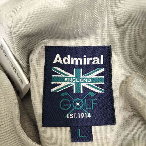 アドミラル Admiral GOLF 裏起毛 刺繍パンツ メンズ L