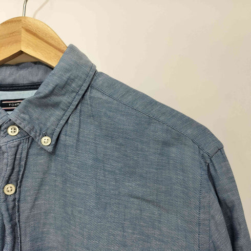 トミーヒルフィガー TOMMY HILFIGER ボタンダウンシャツ メンズ import:XL