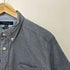 トミーヒルフィガー TOMMY HILFIGER SLIM FIT COUPE ETROITE 刺繍ボタンダウンシャツ 半袖 メンズ import:XL