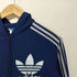 アディダス adidas 70s フランス製 ventex社 ロゴパーカー フーデッドトラックジャケット メンズ