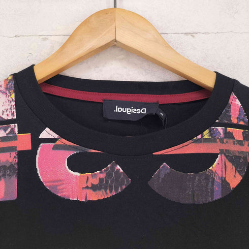 デシグアル Desigual プリントクルーネックカットソー メンズ import:XL
