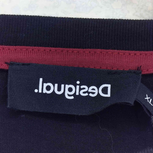 デシグアル Desigual プリントクルーネックカットソー メンズ import:XL
