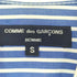 コムデギャルソンオム COMME des GARCONS HOMME ストライプ シャツ メンズ JPN:S