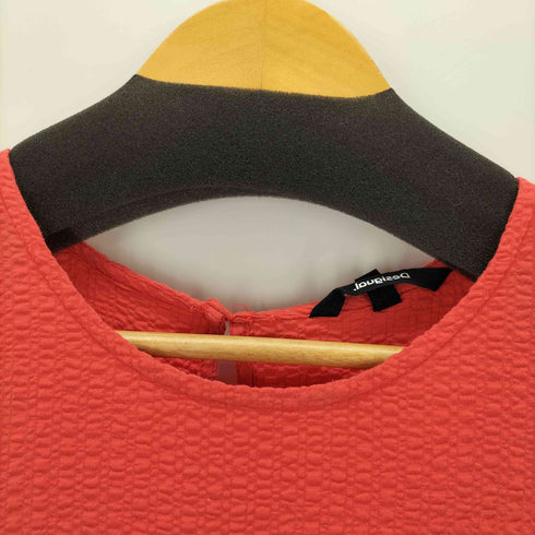 デシグアル Desigual ワンピース半袖 HELGA SUEDE レディース import:L
