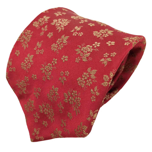 ポールスミスロンドン Paul Smith LONDON 花柄シルクネクタイ メンズ