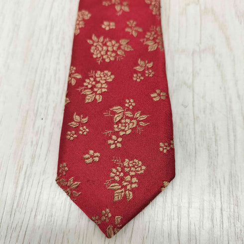 ポールスミスロンドン Paul Smith LONDON 花柄シルクネクタイ メンズ