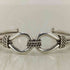 Steve Arviso STERLING SILVER ホースウィスパラーバングル メンズ