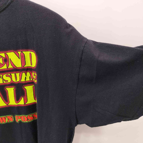 00s THE ENE WILL CONSUME US ALL ホラー コア ラップバンド Tシャツ メンズ