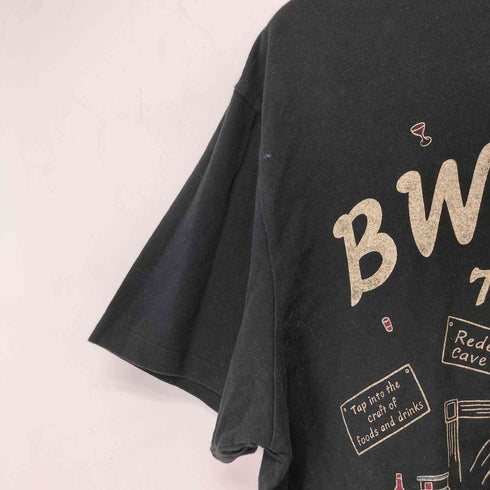 グラッドハンド GLADHAND GLAD HAND&CO. クルーネック プリント 半袖 Tシャツ メンズ import:M