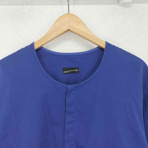 ラッドミュージシャン LAD MUSICIAN COLLARLESS SHIRT メンズ JPN:44