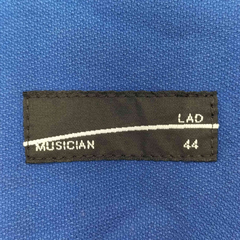 ラッドミュージシャン LAD MUSICIAN COLLARLESS SHIRT メンズ JPN:44