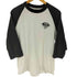 DIAMOND SUPPLY USA製 ロゴプリント ラグランスリーブ クルーネック 七分袖 Tシャツ メンズ import:L