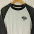 DIAMOND SUPPLY USA製 ロゴプリント ラグランスリーブ クルーネック 七分袖 Tシャツ メンズ import:L