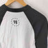 DIAMOND SUPPLY USA製 ロゴプリント ラグランスリーブ クルーネック 七分袖 Tシャツ メンズ import:L