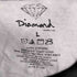 DIAMOND SUPPLY USA製 ロゴプリント ラグランスリーブ クルーネック 七分袖 Tシャツ メンズ import:L