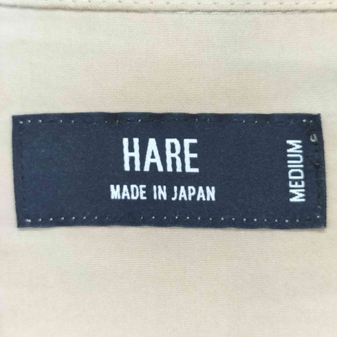 ハレ HARE ポケットレーヨンポリエステルロングスリーブシャツ メンズ JPN:M