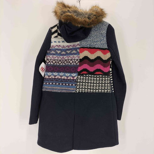 デシグアル Desigual ニット切替ジップアップコート レディース JPN:38