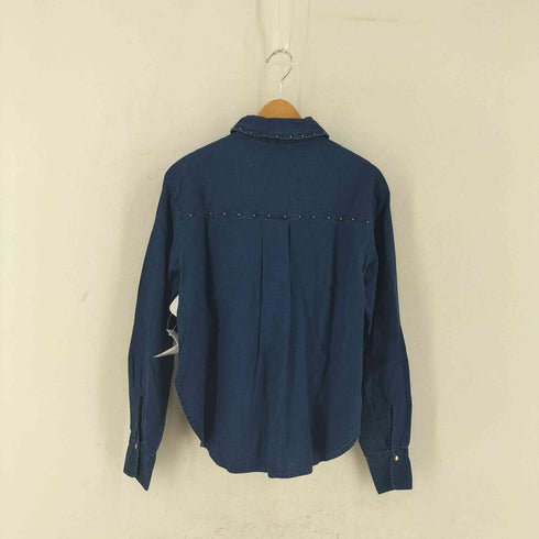 シーバイクロエ SEE BY CHLOE デニムスタッズシャツ レディース 34