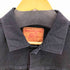 ティーシービージーンズ TCB JEANS 1st ブラックデニムジャケット メンズ 36