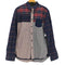 デシグアル Desigual チェック柄パッチワークシャツ メンズ import:L