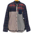 デシグアル Desigual チェック柄パッチワークシャツ メンズ import:L
