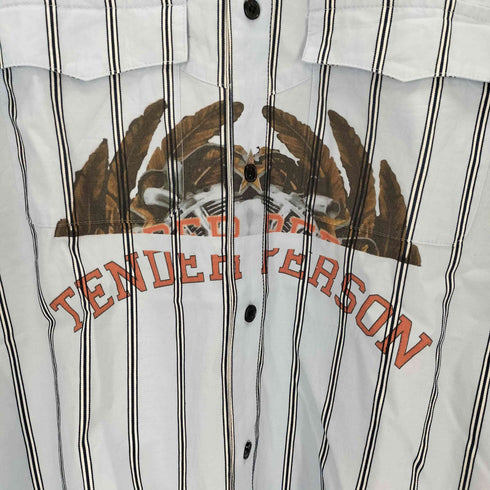 テンダーパーソン TENDER PERSON 20SS オーバーサイズドレスシャツ メンズ JPN:2