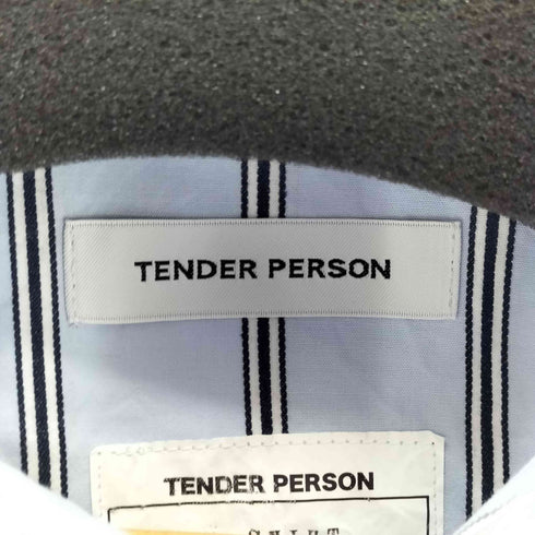 テンダーパーソン TENDER PERSON 20SS オーバーサイズドレスシャツ メンズ JPN:2