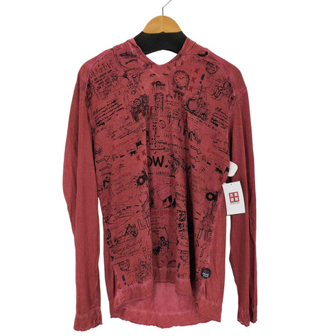 デシグアル Desigual プリントプルオーバーパーカー メンズ JPN:XL