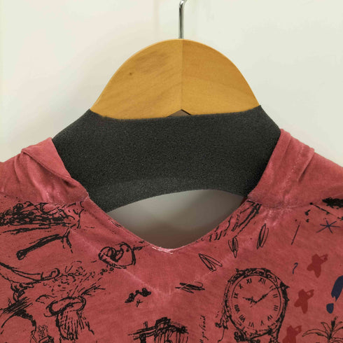 デシグアル Desigual プリントプルオーバーパーカー メンズ JPN:XL