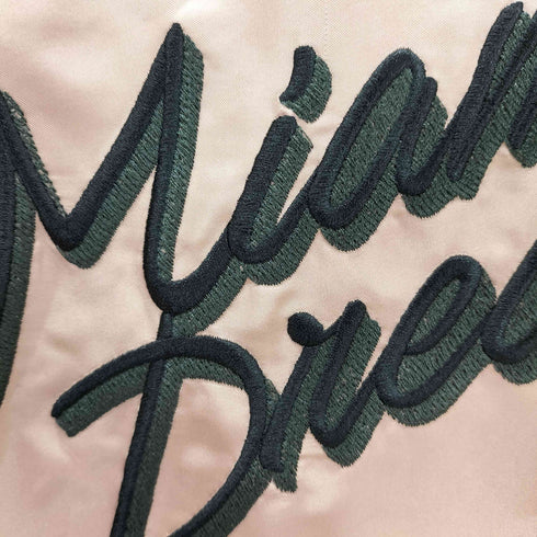 ディーゼル DIESEL 両面刺繍S/Sサテンオープンカラーシャツ レディース M