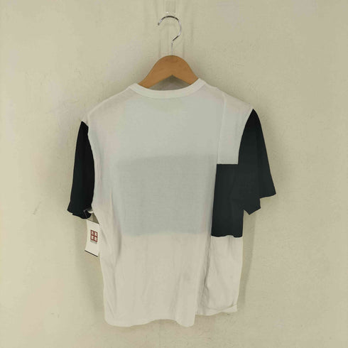 マルニ MARNI 22SS ロゴプリント バイカラー Tシャツ レディース 12
