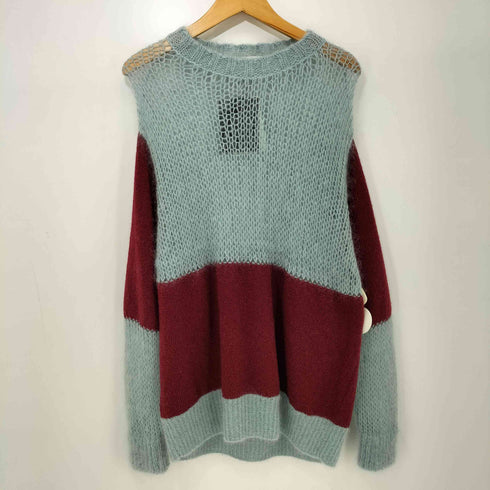 アンダーカバー UNDERCOVER 25AW MOHAIR-BLEND STRIPED SWEATER モヘア ブレンド ストライプ セーター メンズ JPN:3