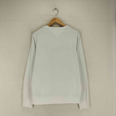 トミーヒルフィガー TOMMY HILFIGER フロント刺繍 クルーネックスウェット メンズ import:L