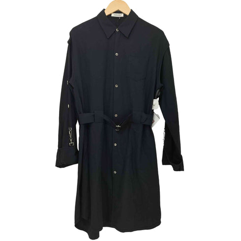 アンダーカバー UNDERCOVER 25AW D-RING BELTED SHIRT Dリング ベルテッド シャツ レディース JPN:1