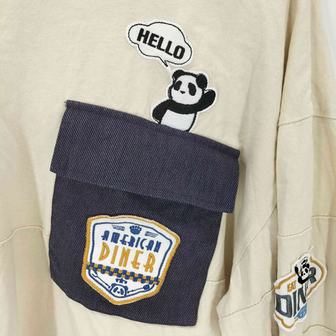 パンディエスタジャパン PANDIESTA JAPAN アメリカンダイナーBIGロンTee メンズ JPN:L