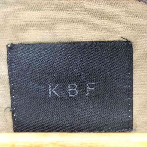 ケイビーエフ KBF ノーカラーミリタリーコート レディース ONE SIZE