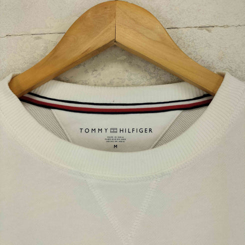トミーヒルフィガー TOMMY HILFIGER 袖ロゴクルーネックスウェット メンズ import:M