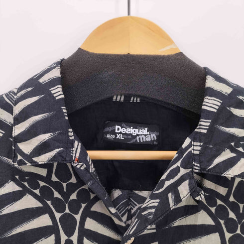 デシグアル Desigual Pagello 総柄シャツ メンズ import:XL