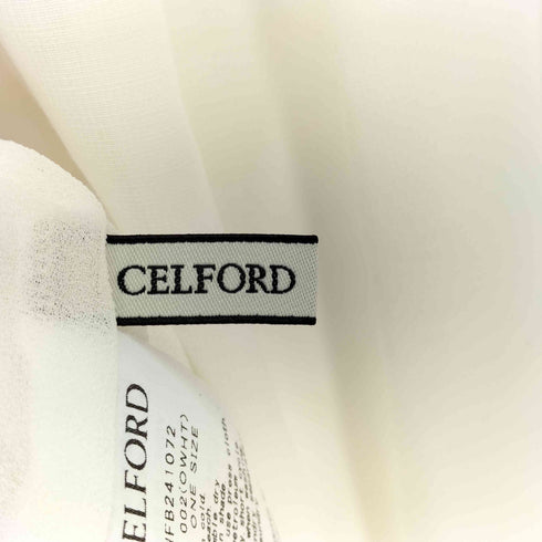 セルフォード CELFORD 24SS ペプラムケープブラウス レディース ONE SIZE